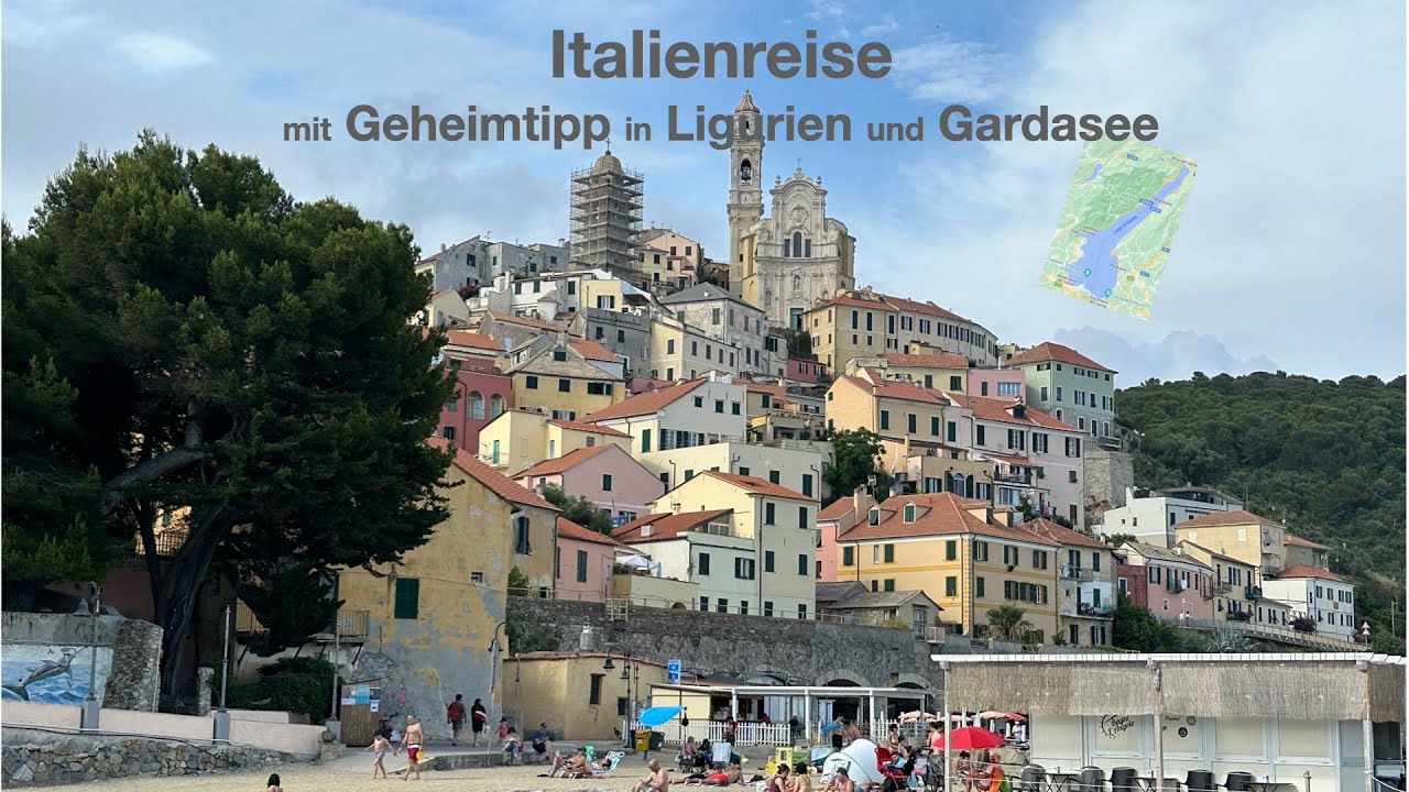 Italienreise nach Ligurien und an den Gardasee Juni 2024