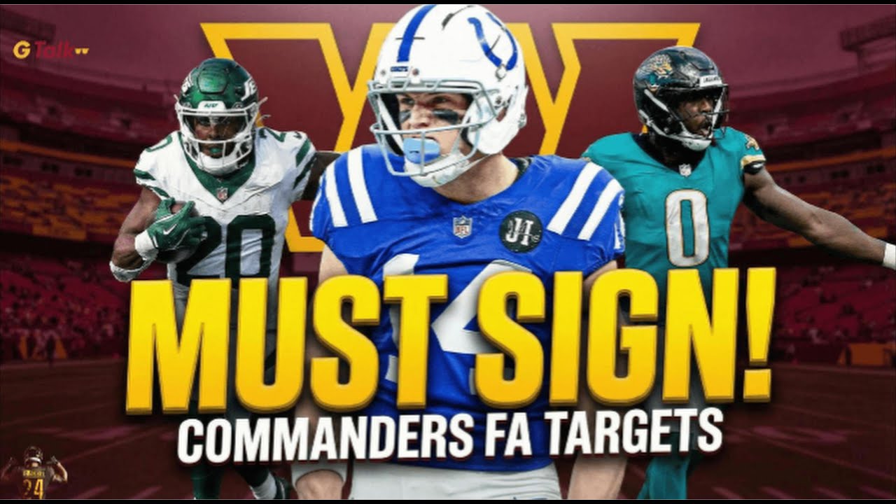 Top 5 Free Agents the Commanders MUST SIGN This Offseason
