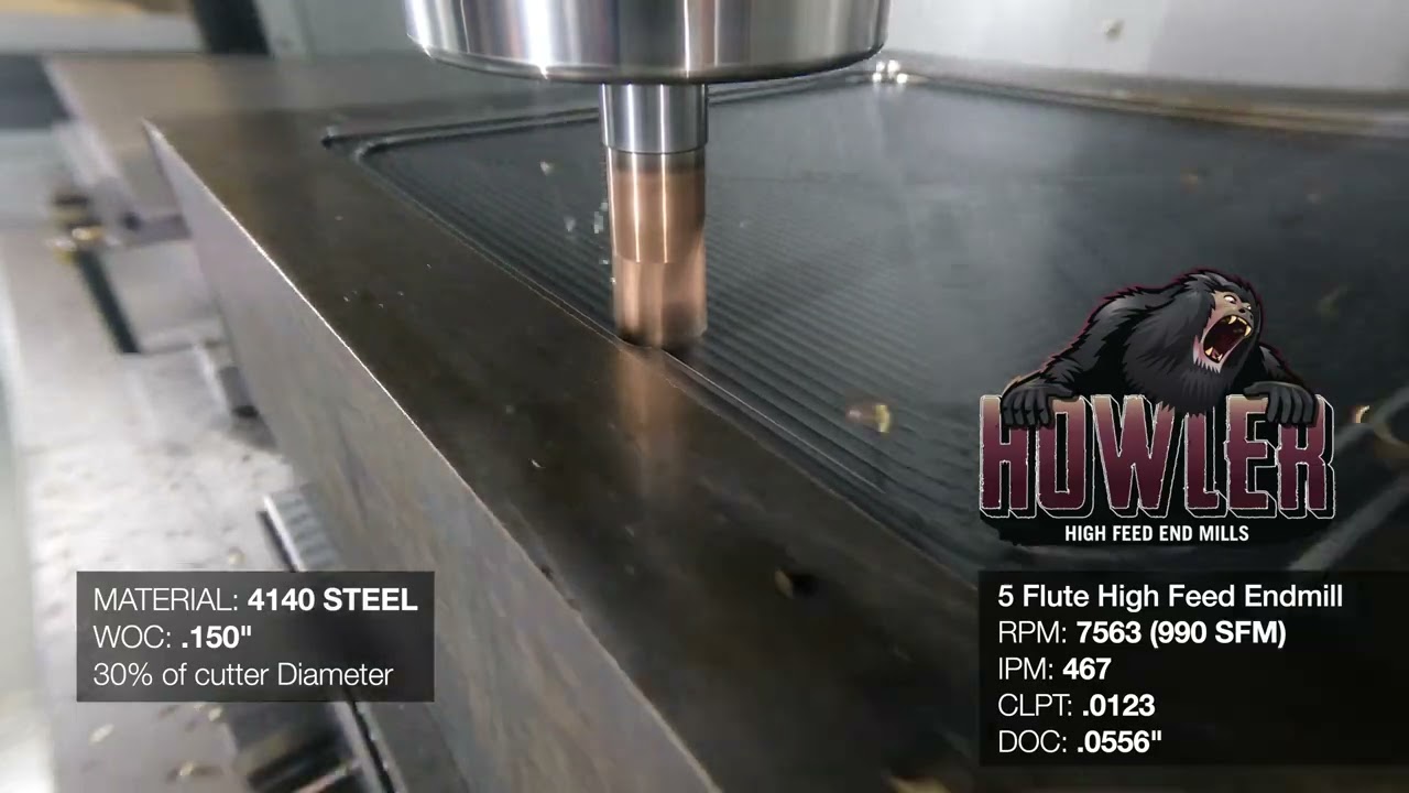 5 Flute Howler WTF 7563rpm