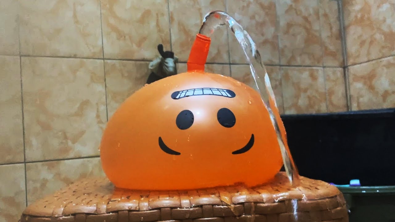 BLOWING UP WATER BALLOONS 💦 EXPLODING BALLOONS & HUGE WATER SPOUTS  SO SATISFYING & EXCITING