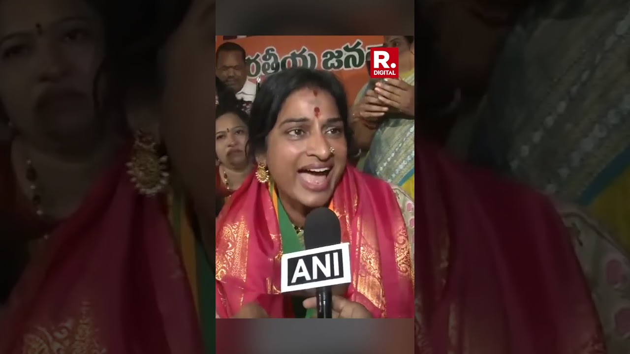 BJP's Madhavi Latha Slams AIMIM Chief Asaduddin Owaisi For Spreading Hate In The Country | Watch
