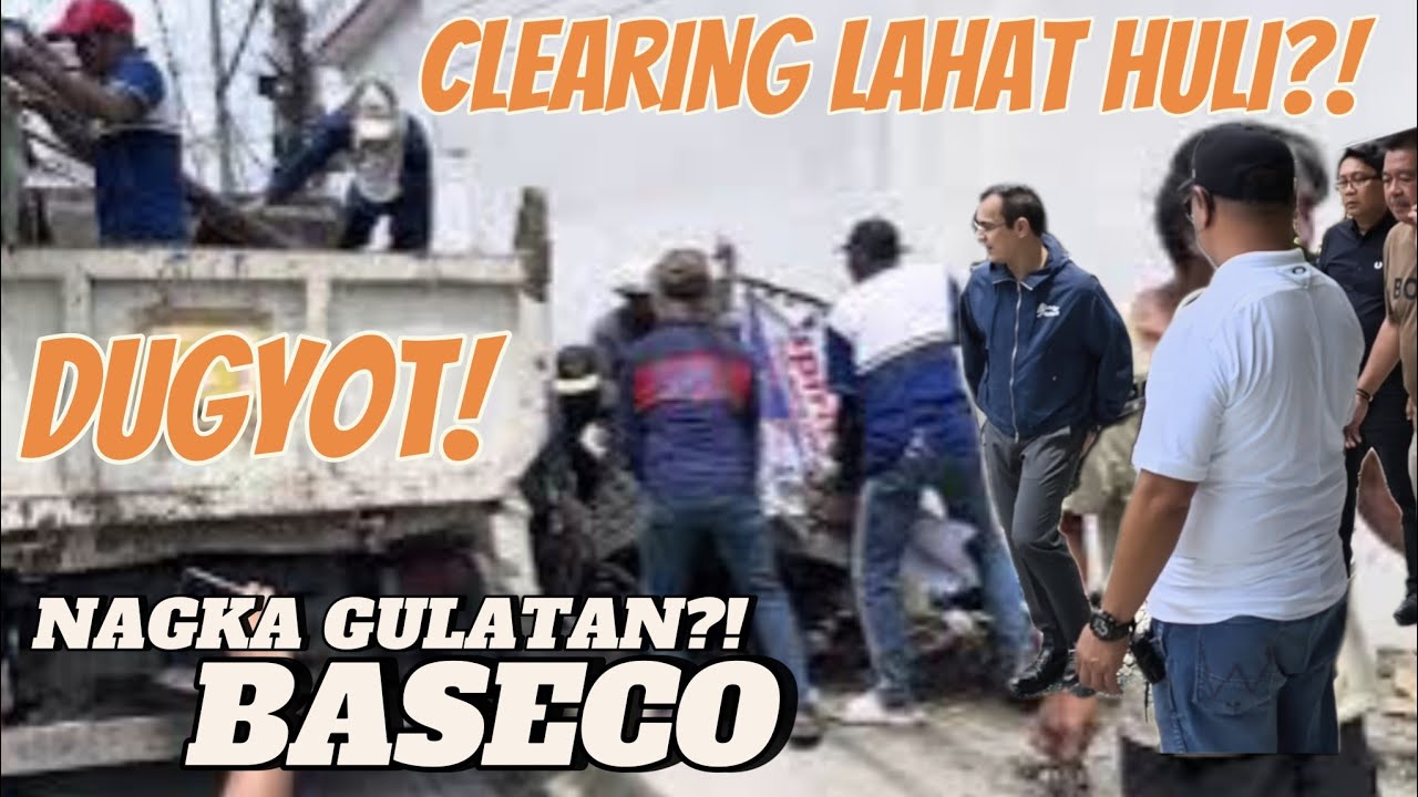 NAGKA BIGLAAN LAHAT?/baseco pinasok ng clearig operation?!