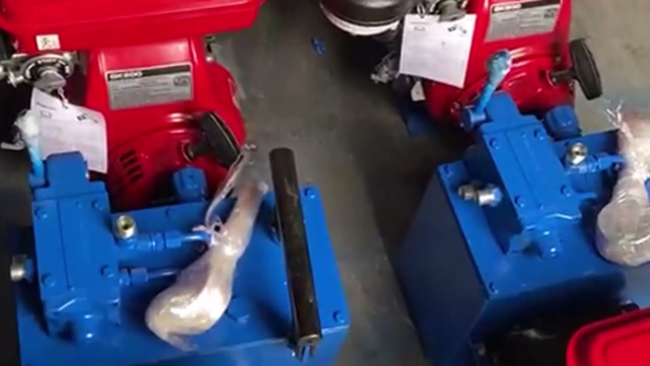 Portable Hydraulic Power Pack with Honda engine Pressure upto 500 Bars