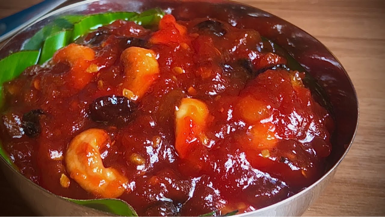 வாயில் கரையும் பாய் வீட்டு கல்யாண ஸ்வீட் பச்சடி 👌👌| Kalyana Sweet Pachadi | Tomato Pachadi Tamil |