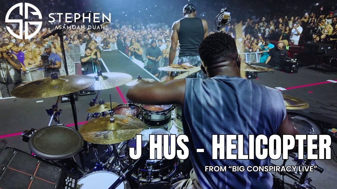 J Hus - Helicopter (Live) || Stephen Asamoah-Duah
