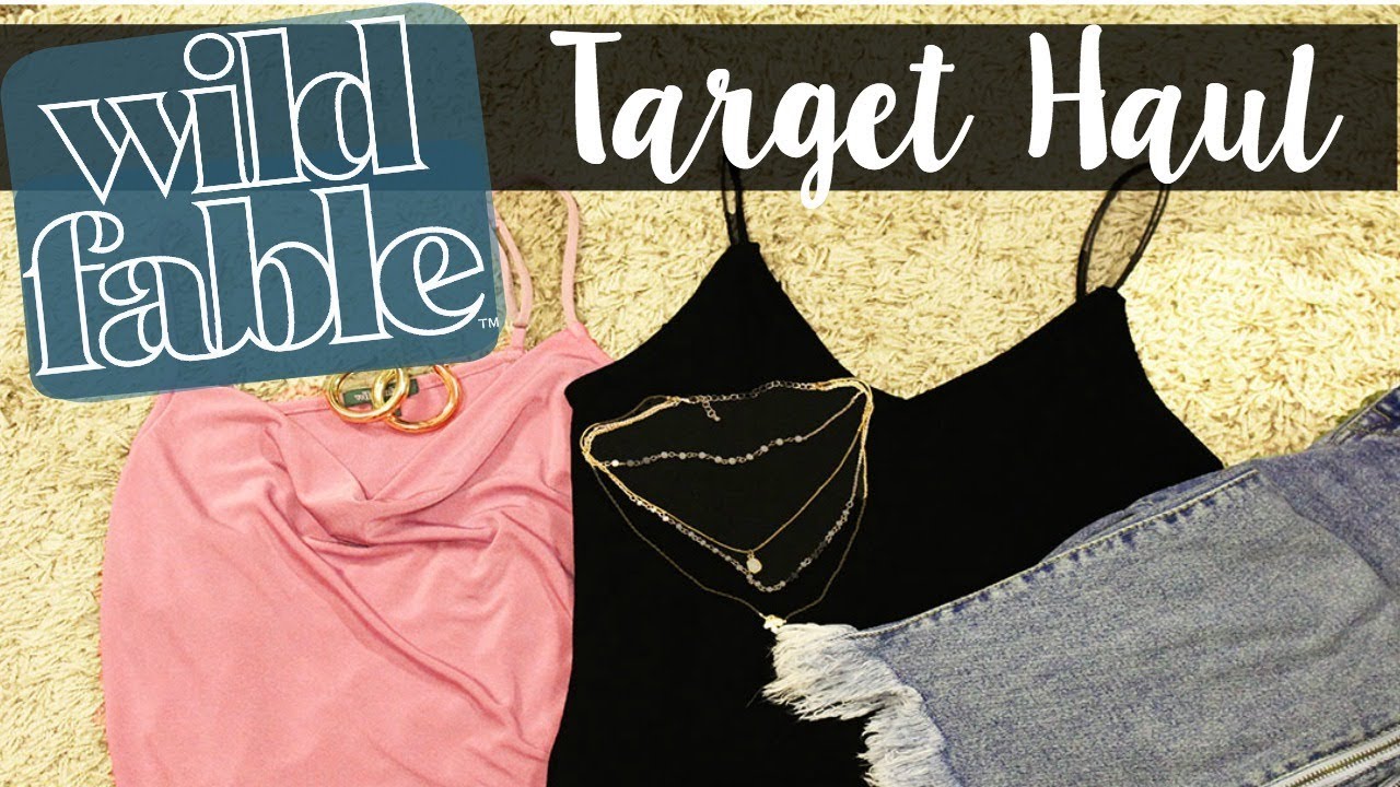 TARGET'S NEW COLLECTION TRY-ON II WILD FABLE