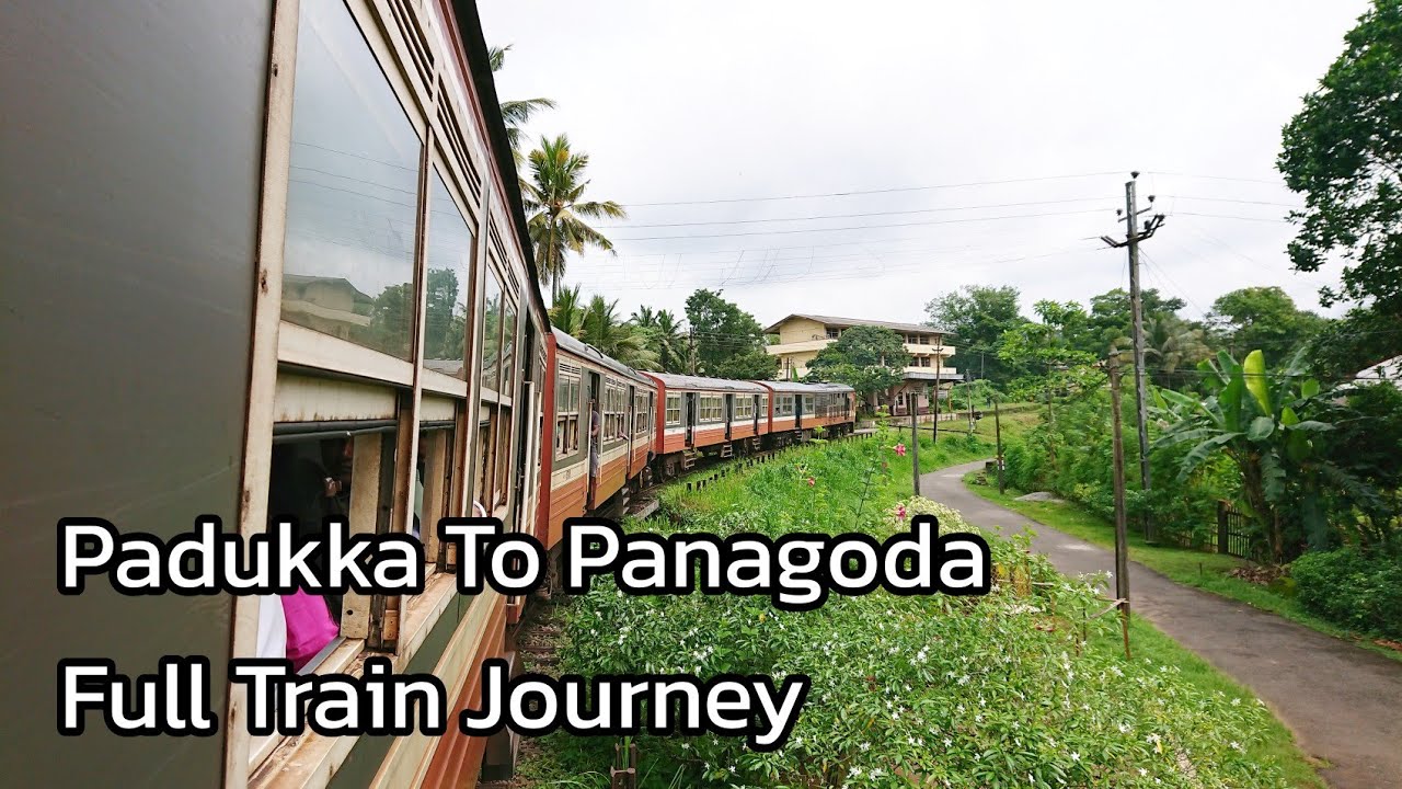 Padukka To Panagoda Full Train Journey With Kelaniwalley Parcel Train