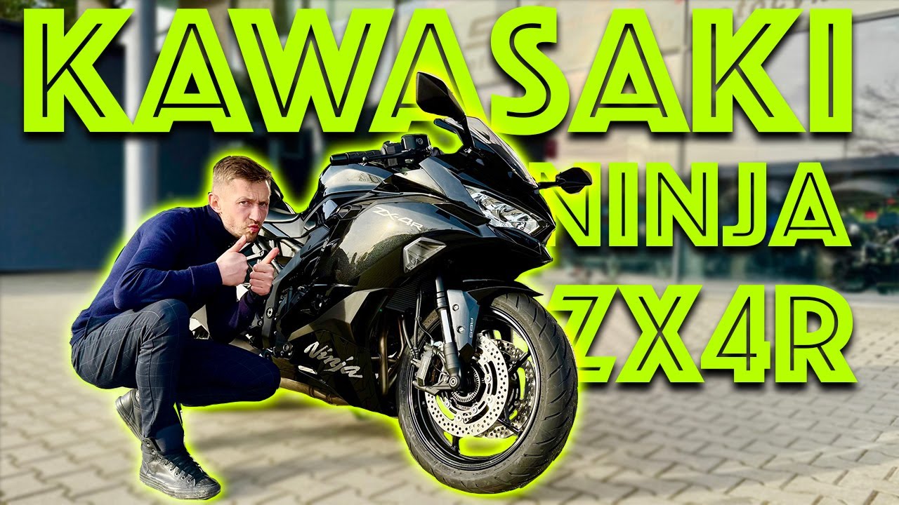 Kawasaki Ninja ZX4R - idealny Motocykl na Małe Tory?