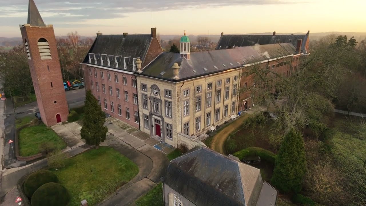 by DJI Neo 2 : De Abdij van Affligem in Vogelvlucht  #Drone #DJINeo2 #Belgium  #Vlaanderen #History