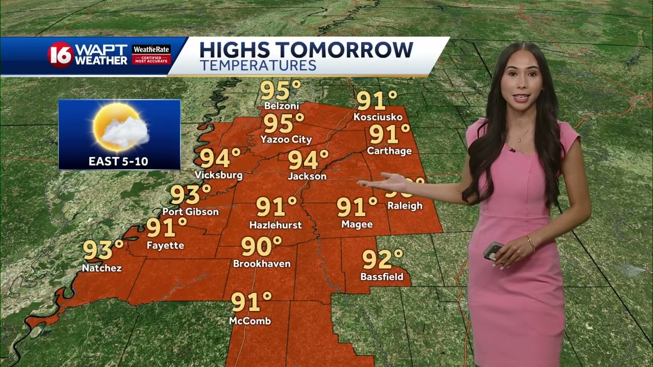 8/9/2025 Saturday Evening- Meteorologist Katie Garch
