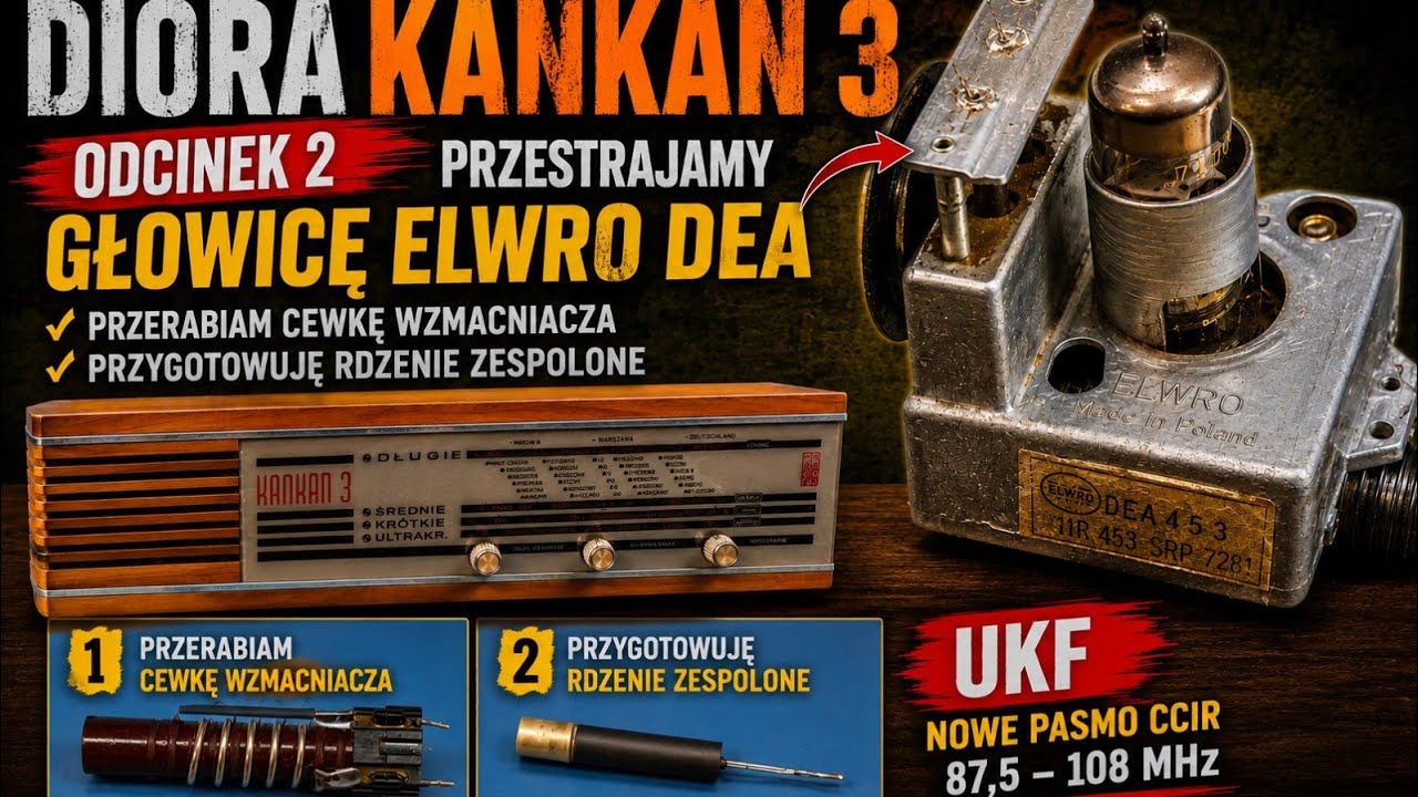 221. Jak przestroić głowicę ELWRO DEA? | Kankan 3 z Diory cz. 2