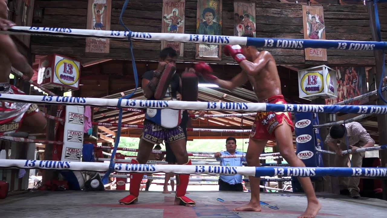 Sangmanee Sor.Tianpho pads. Nov.2012. 13 Coins Gym