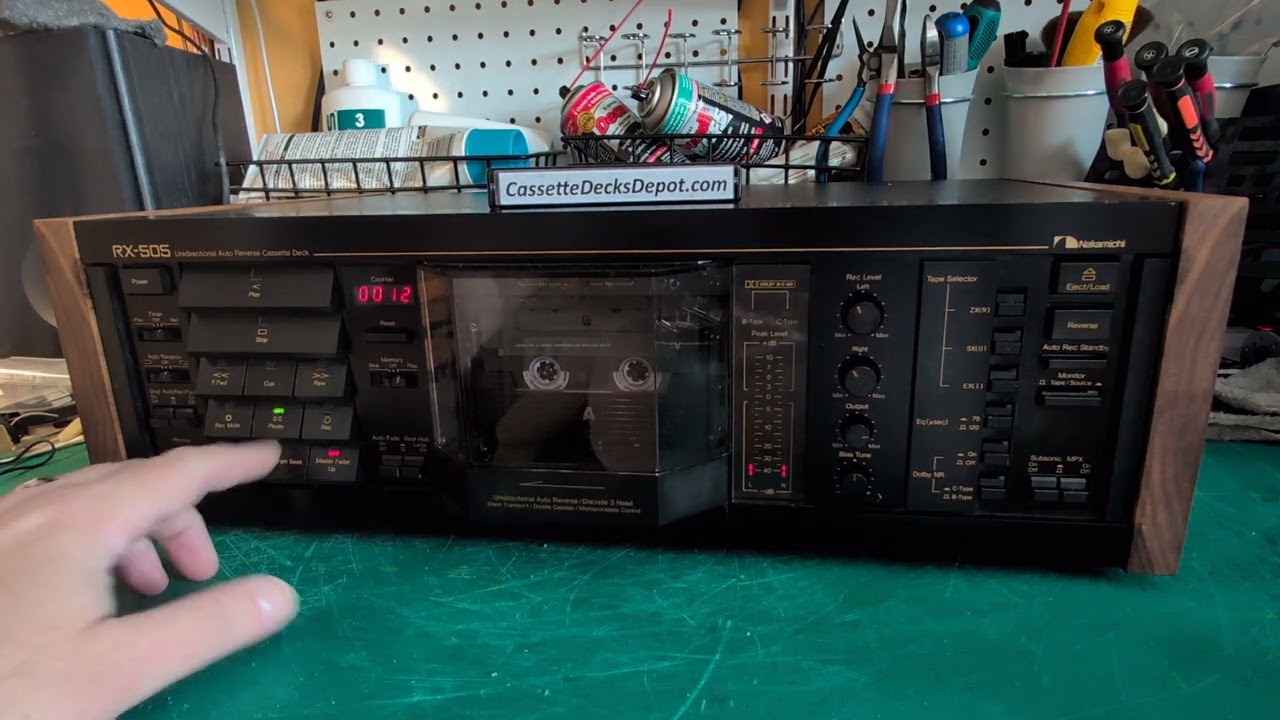 Nakamichi RX-505 (SN1647x) : Serviced