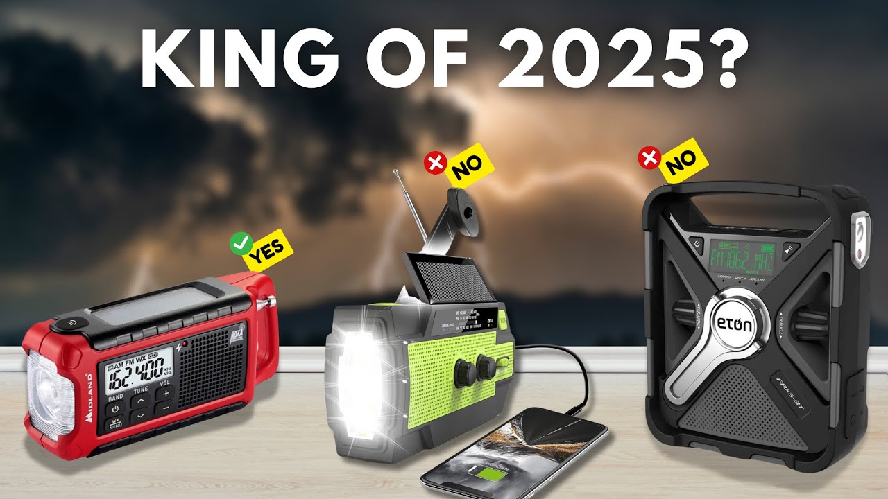 Best Emergency Radios 2025 [watch before you buy]