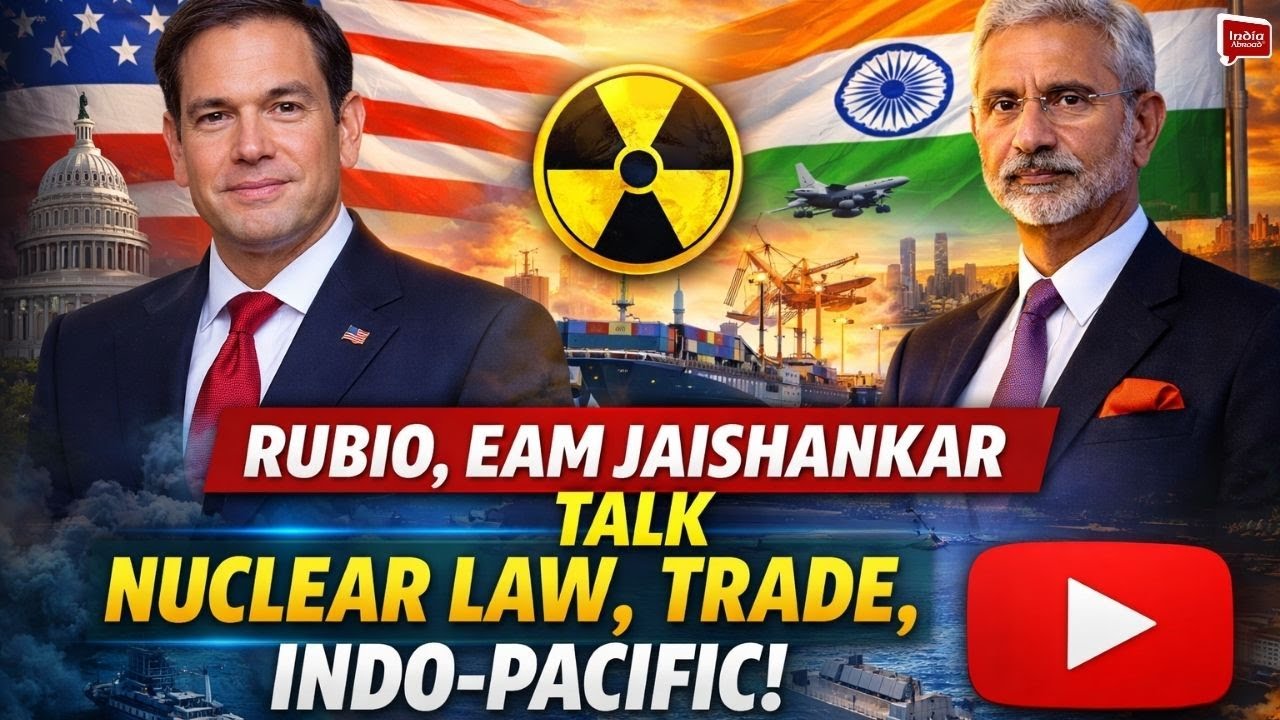 Rubio, EAM Jaishankar talk nuclear law, trade, Indo-Pacific| India Abroad