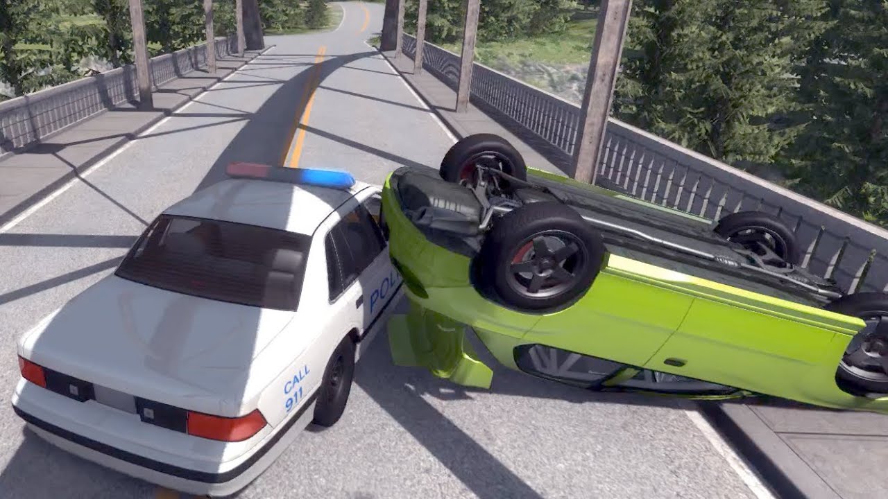 «Полицейская погоня» — BeamNG.drive