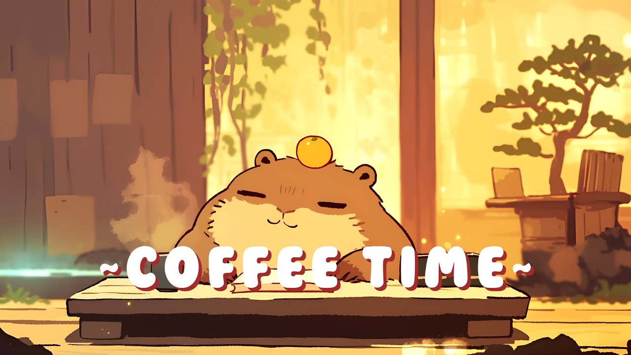 [Full Hour] Capybara Music Lab - Relaxing Beats to Study/Sleep/Chill ~ Calm Energy ~ 🦫 🎵 ✨