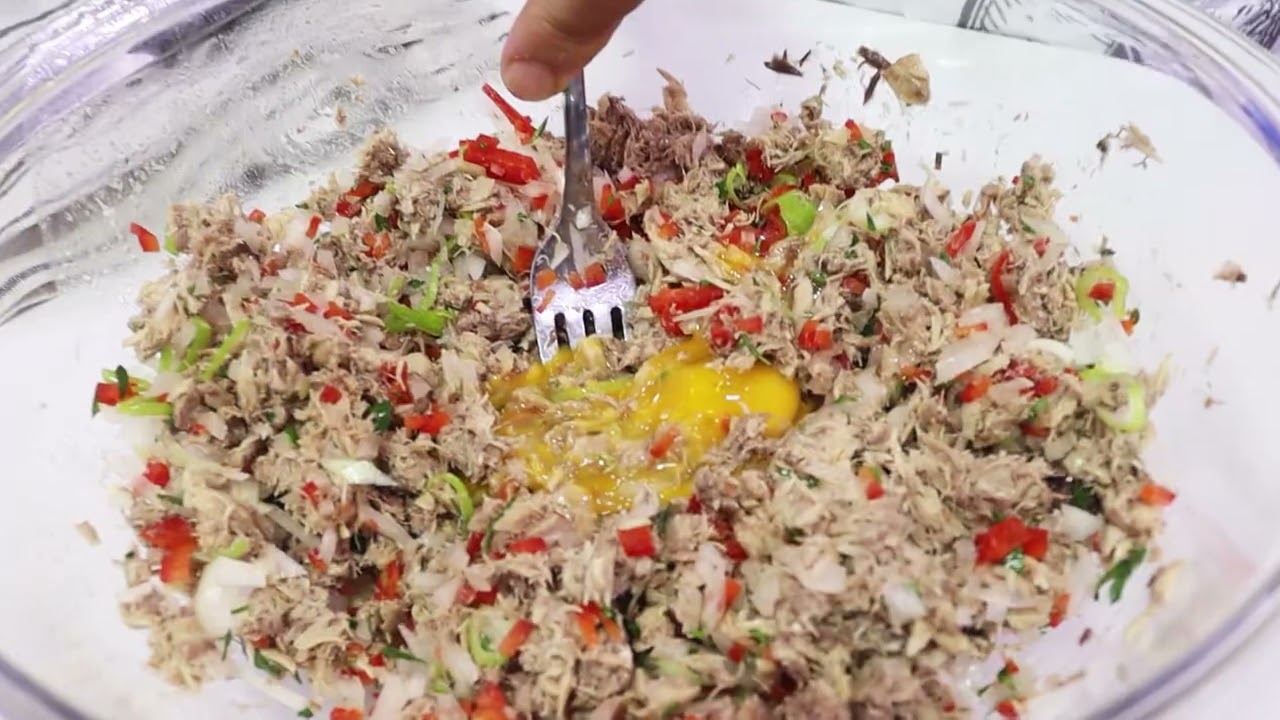 Croquetas de Jurel UNICO con ensalada mediterránea