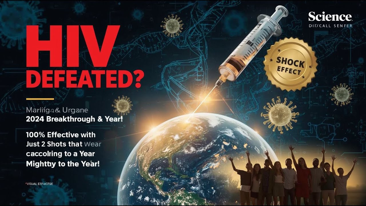 Breakthrough in HIV Prevention  Twice Yearly Injection Offers 100% Efficacy