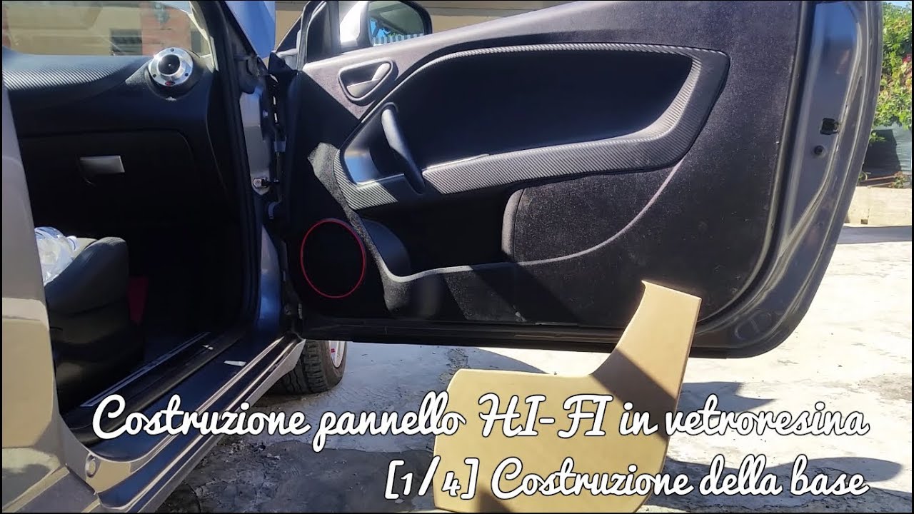 Come costruire le TASCHE IN VETRORESINA - [1/4] Costruzione della base