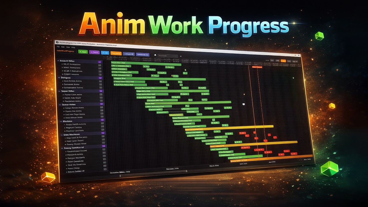 AWP (AnimWorkProgress) &mdash; a timeline tool for managing animation tasks. Eng