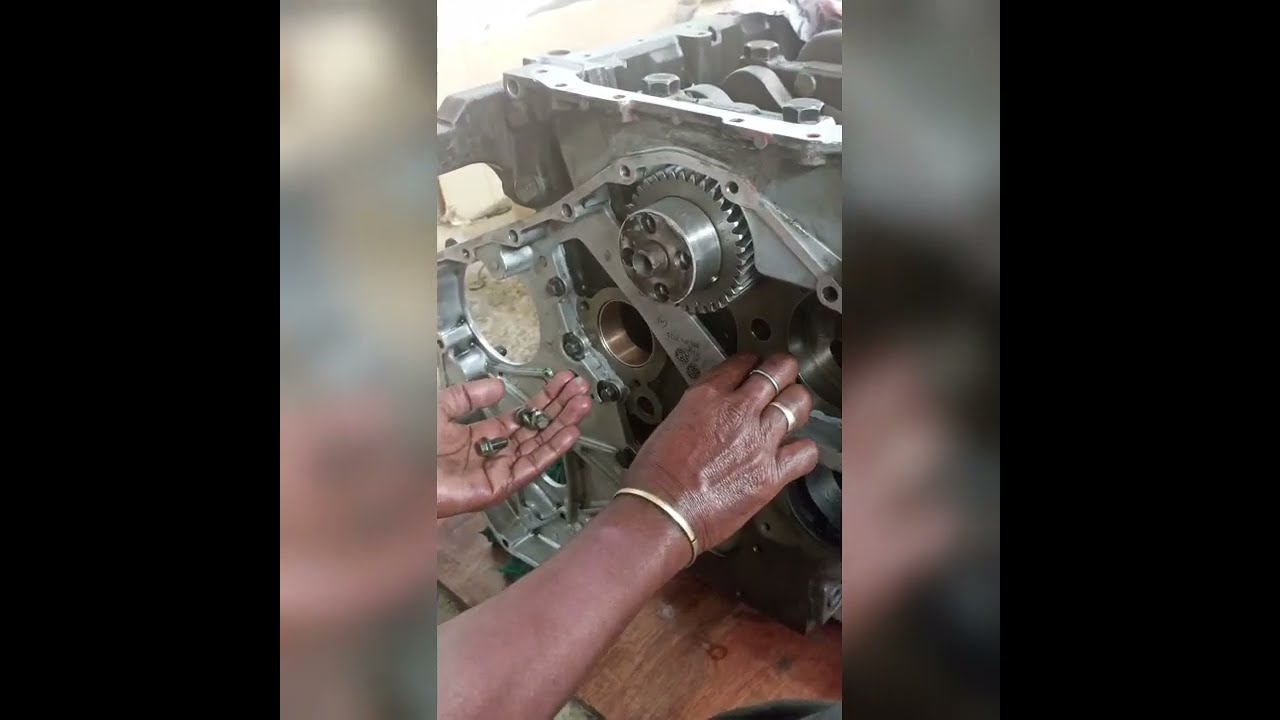 Tata bs2 12 wall  engine assembly @#2022