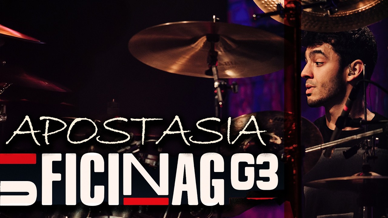 OFICINA G3 - APOSTASIA - BRUNO VALVERDE - DRUM COVER