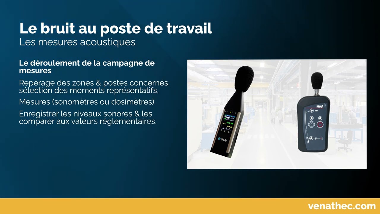 Bruit au poste de travail : protection des salariés - VENATHEC - Réglementation & Solutions