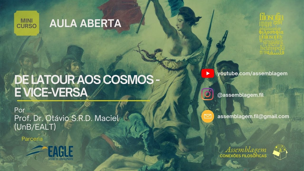 De Latour aos cosmos - e vice-versa (Aula Aberta)