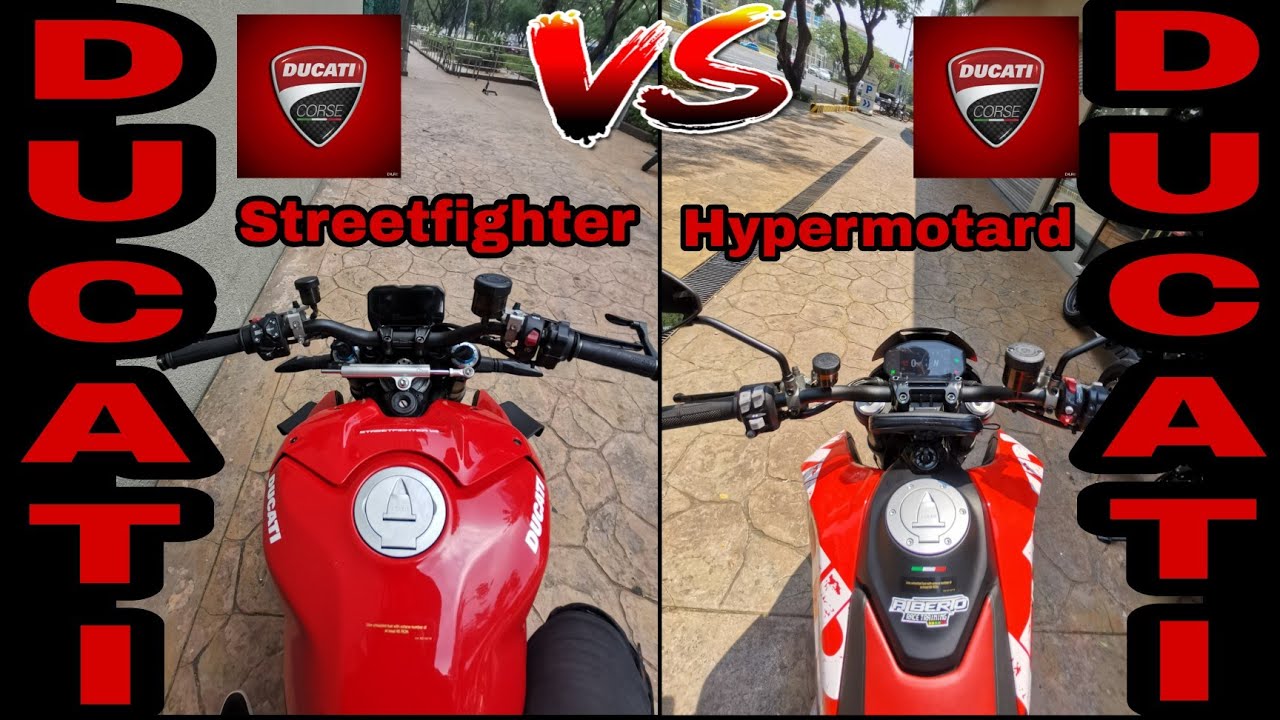 STREETFIGHTER VS. HYPERMOTARD | DUCATI ALABANG | TEST RIDE