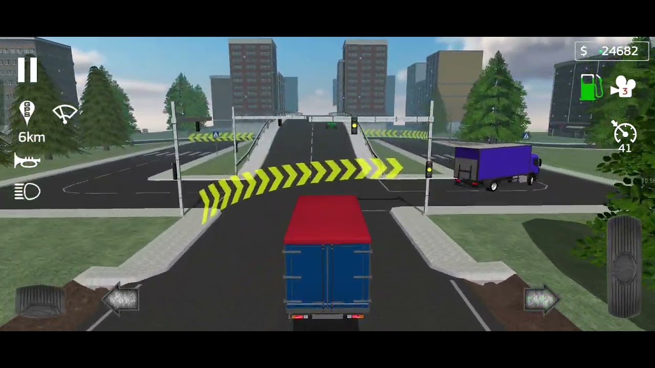 Cargo Transport Simulator Game driving Kamza LT 317HP Job received! 'POPIT Cola' and banana (456X2)