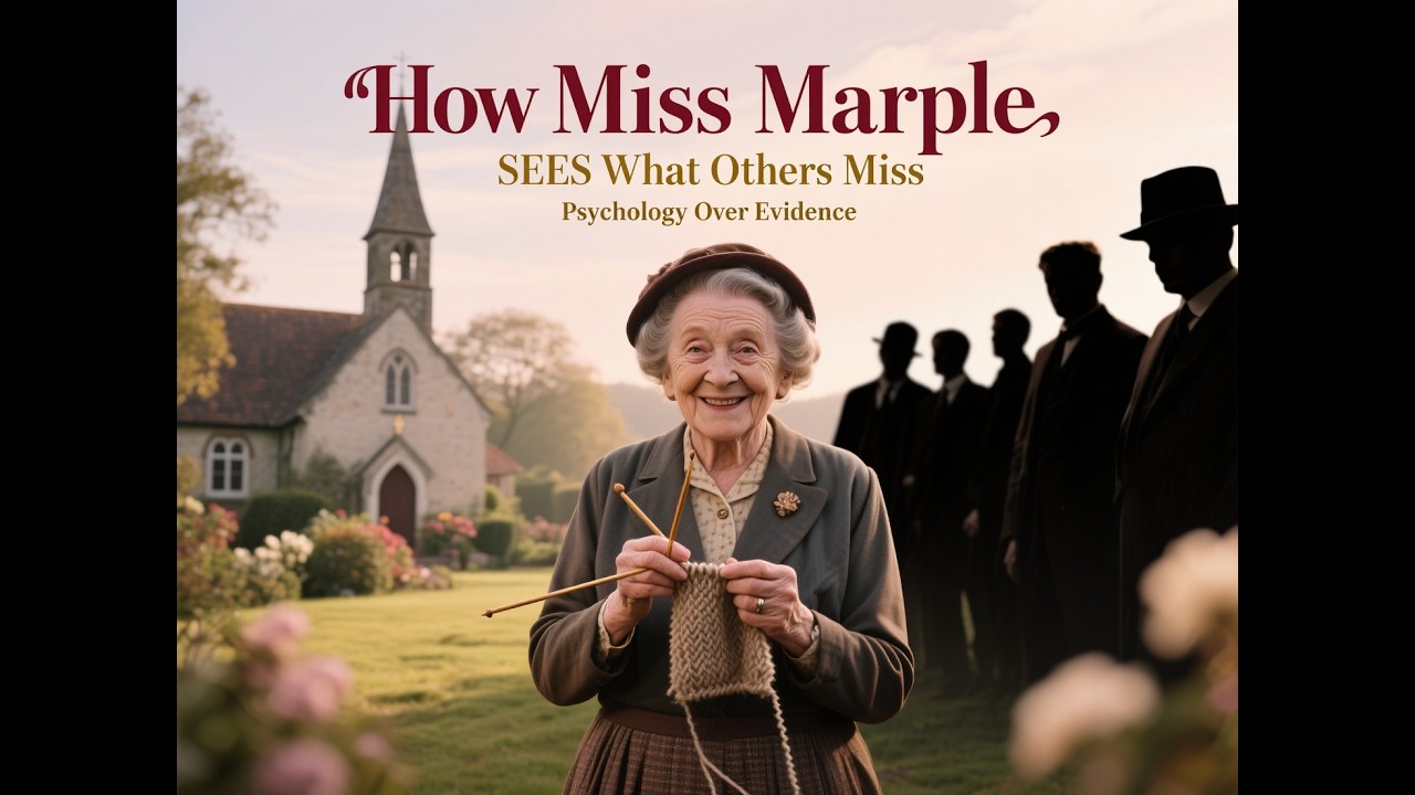 How Miss Marple Solves Crimes Everyone Else Misses
