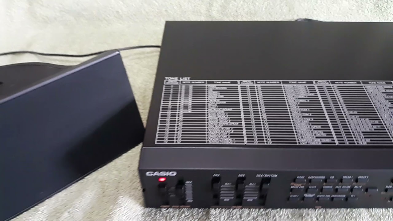 Casio CSM-1 Testing Drums and Demo