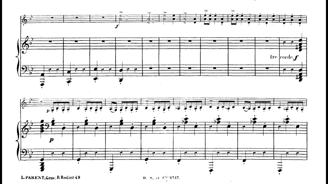 Saint-Saëns - Danse Macabre, Op. 40 (piano accompaniment)