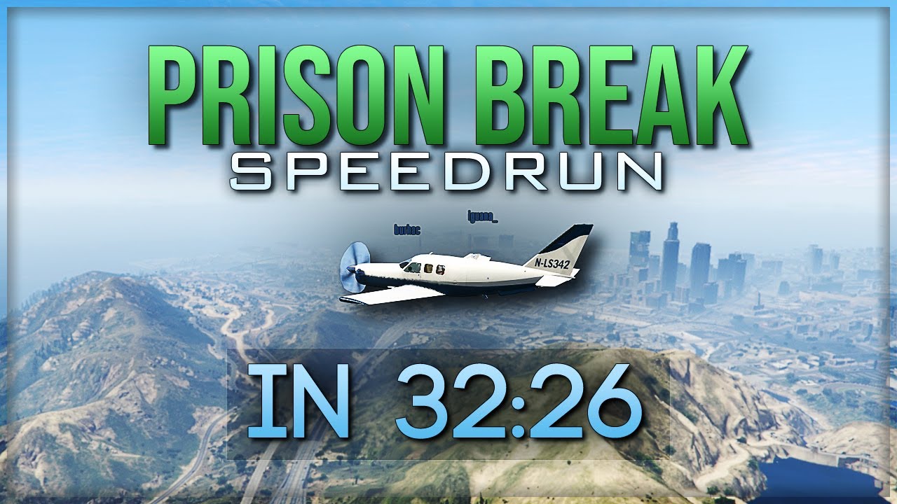 GTA Online Heist Speedrun - Prison Break in 32:26
