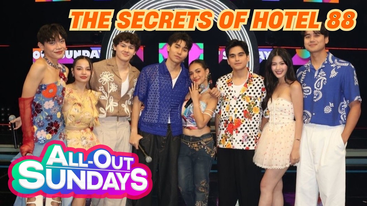 'The Secrets of Hotel 88' cast bring good vibes with their dance performance | All-Out Sundays