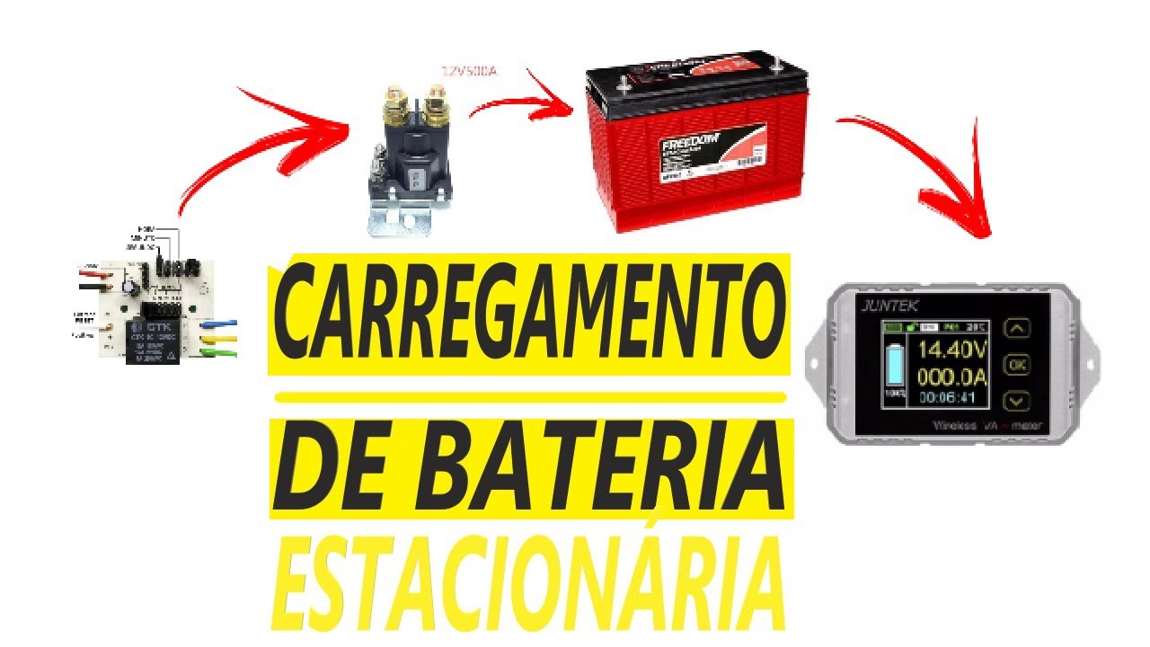Divisor de carga para bateria auxiliar no carro