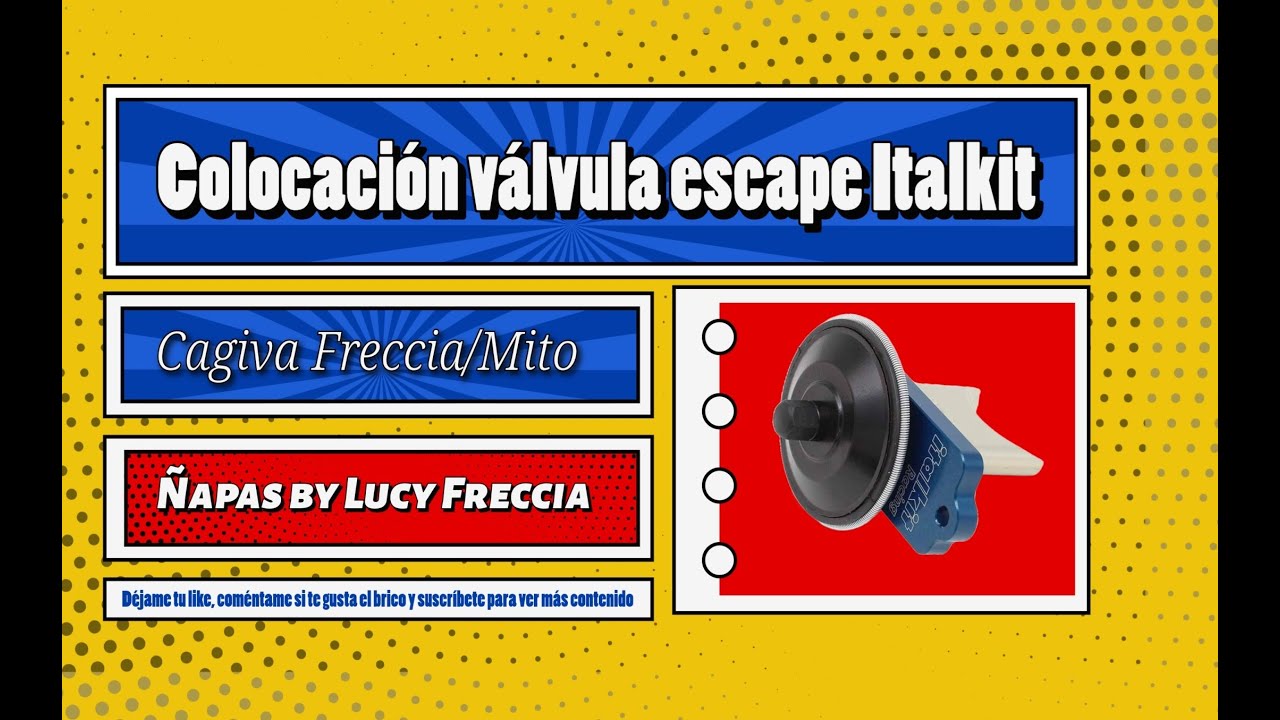Colocamos una válvula de escape Italkit a la Freccia