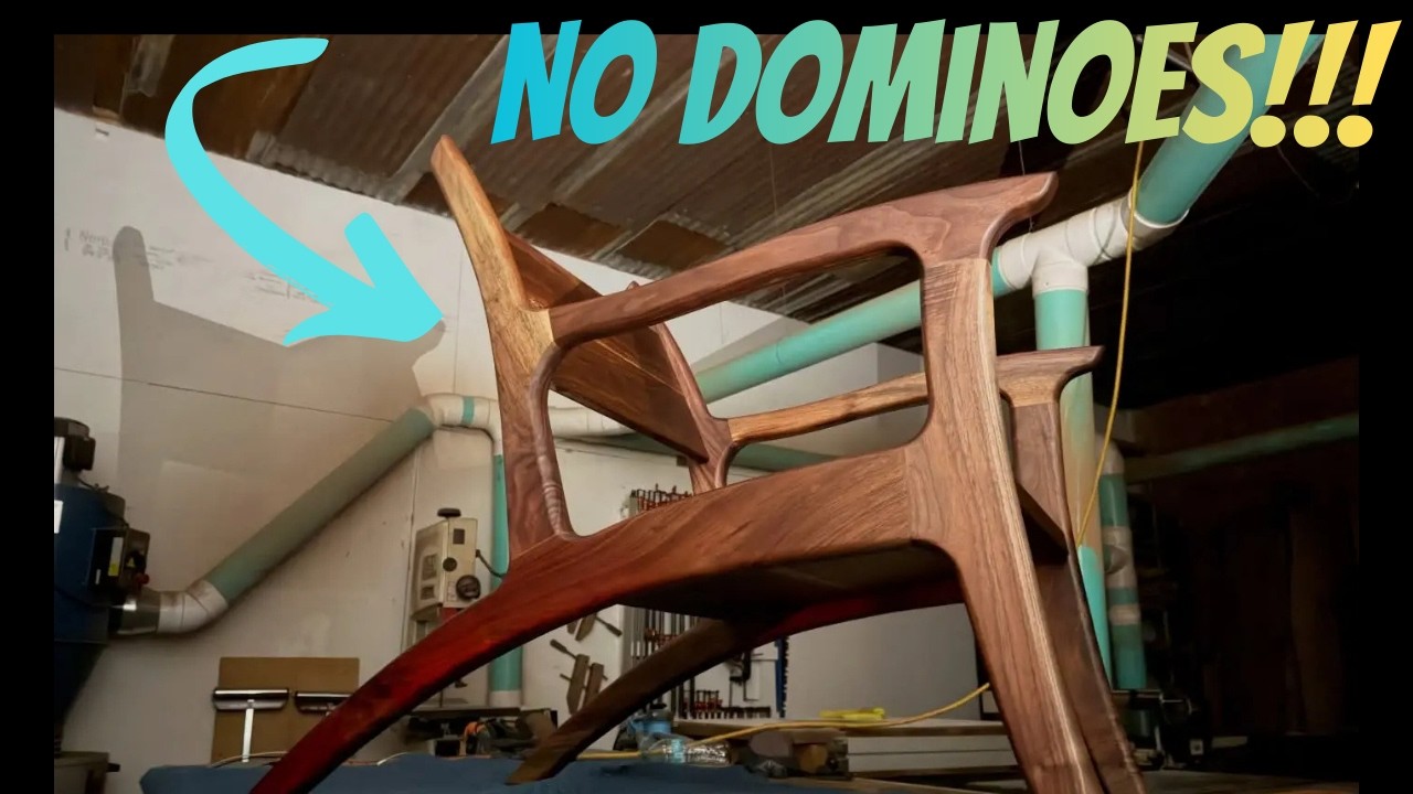 I Designed and Built a Mid-Century Modern Lounge Chair from Walnut