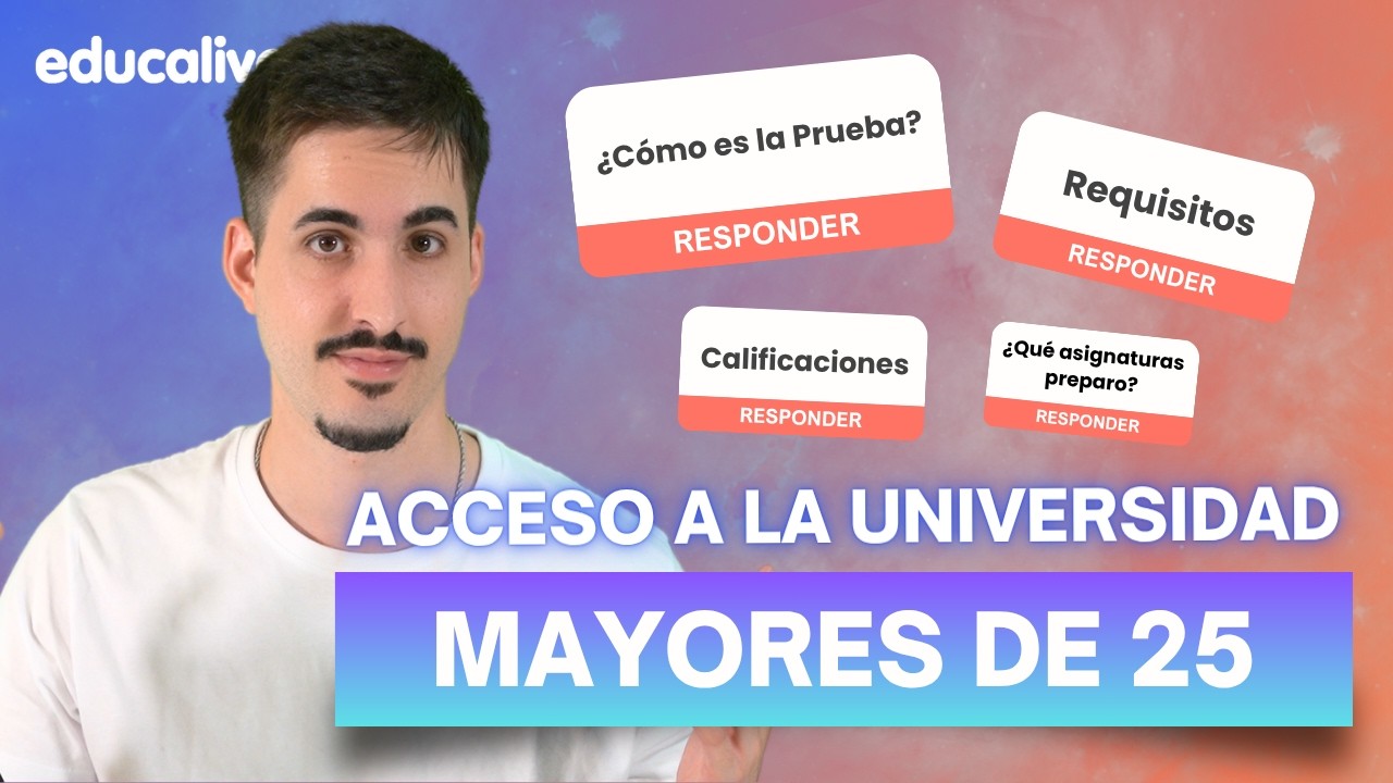 Prueba de Acceso a la Universidad para mayores de 25: Guía Completa