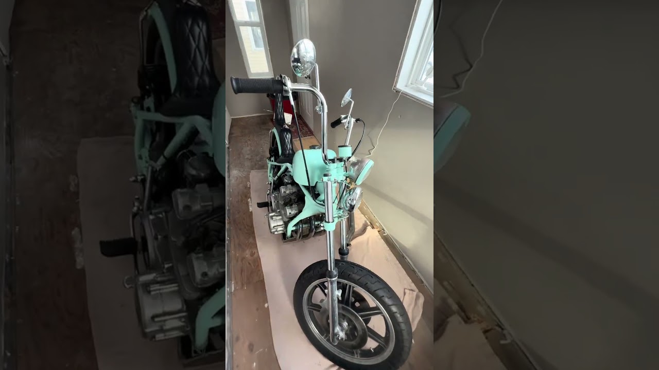 1978 Yamaha XS750 chopper. Part 1