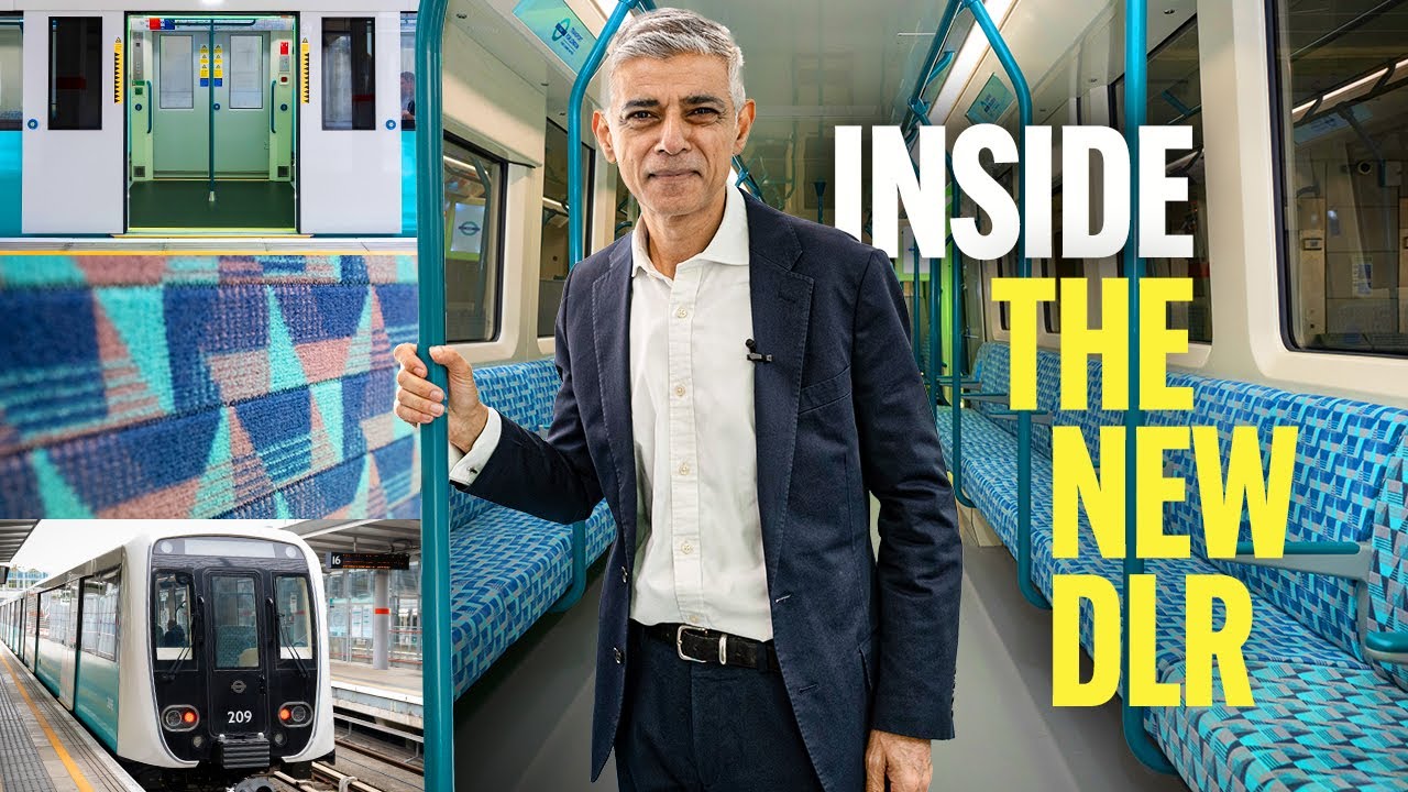 Новые поезда DLR: взгляните поближе