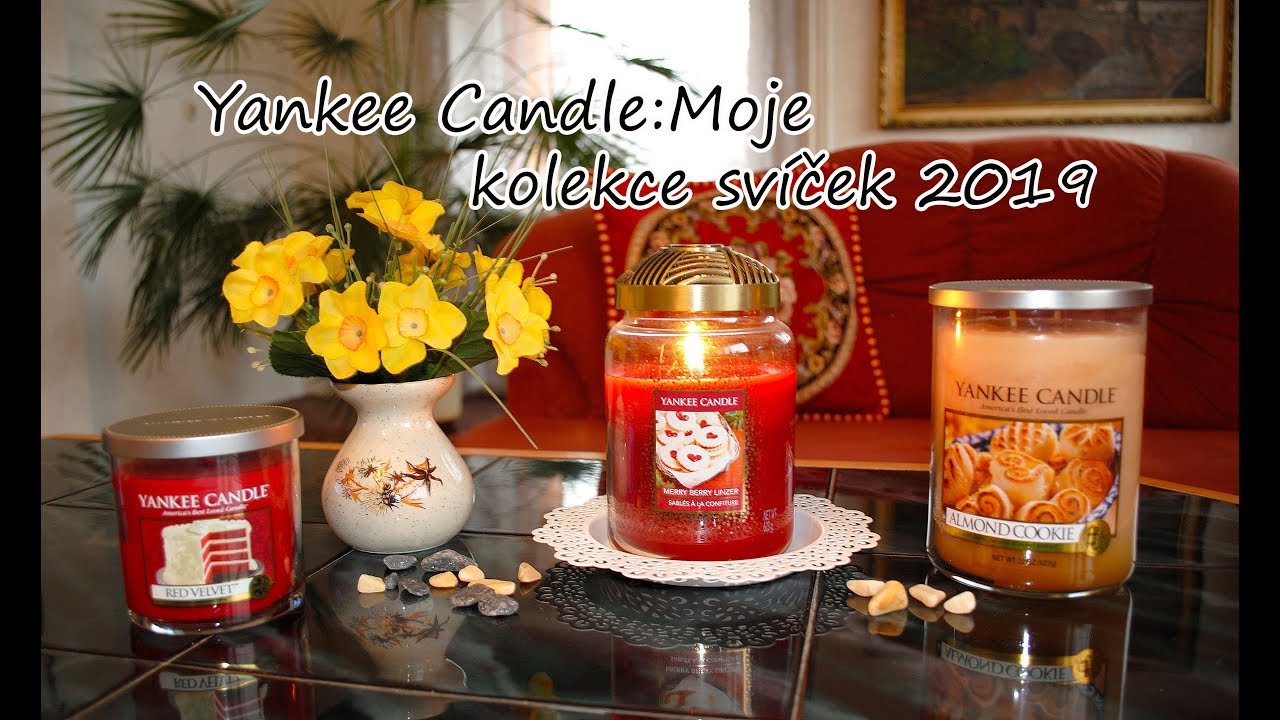 Yankee Candle:Moje kolekce svíček 2019