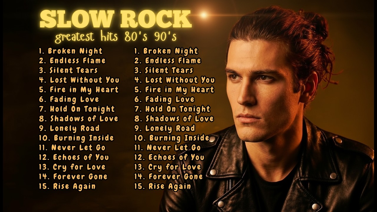 Greatest 80s 90s Sad Love Songs | Slow Rock Ballads for Broken Hearts & Healing.