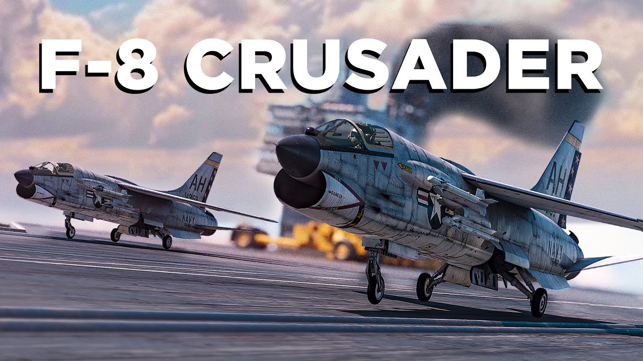 F-8 Crusader: Unique Wing