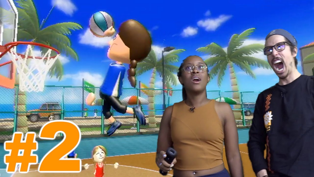 EPIC SLAM DUNK! | Wii Basketball #2