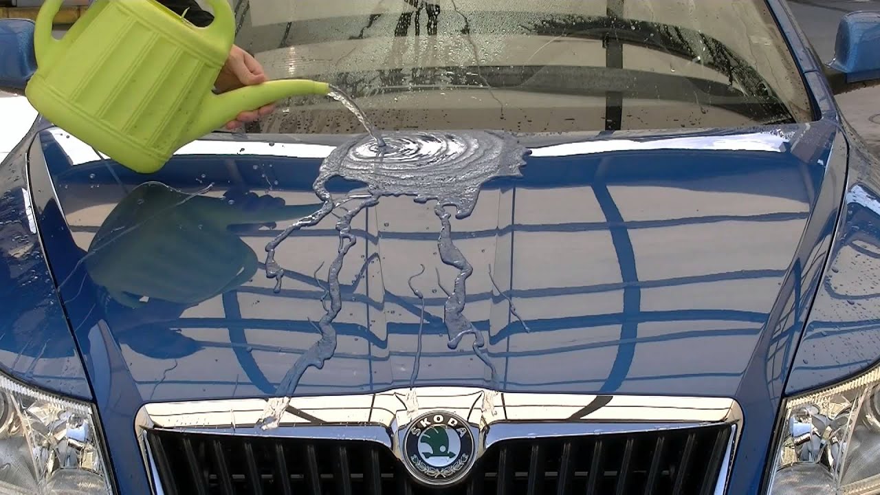 CarPro Cquartz 2014   Water behaviour www.maesaldetailer.es
