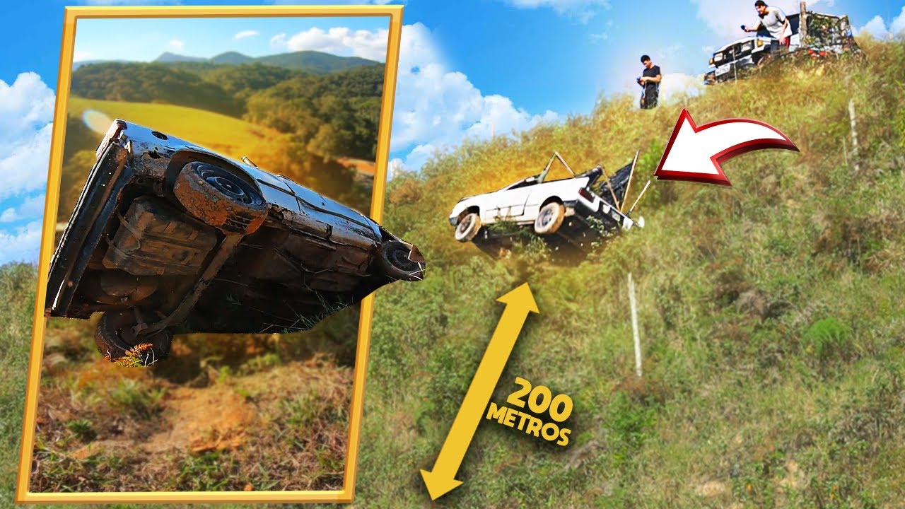 JOGUEI MEU GOL QUADRADO DE 200 METROS DE ALTURA