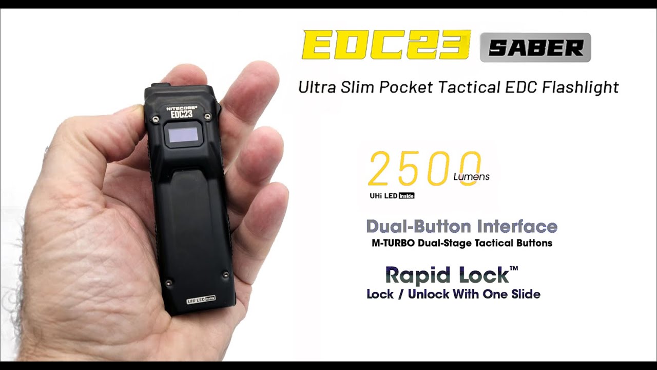 Nitecore EDC23 Unboxing and Use