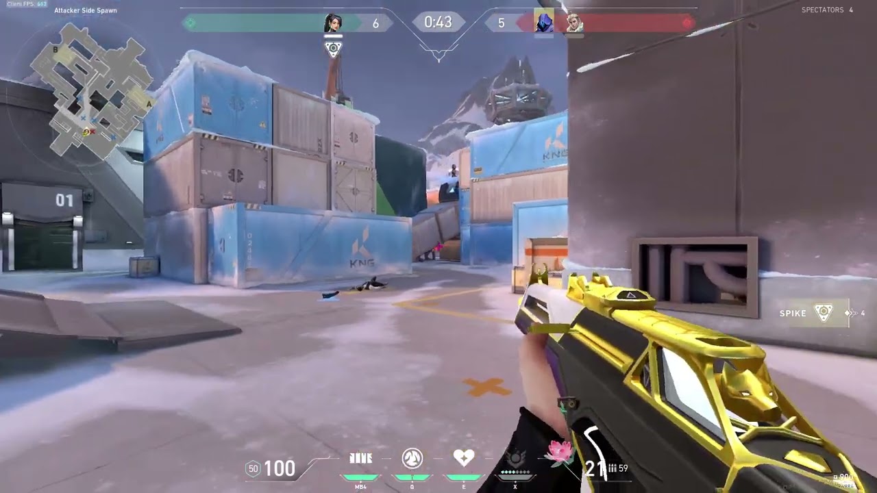 Sage Ace on Icebox Ranked Valorant 3rd Ace Episode 5  Act 3